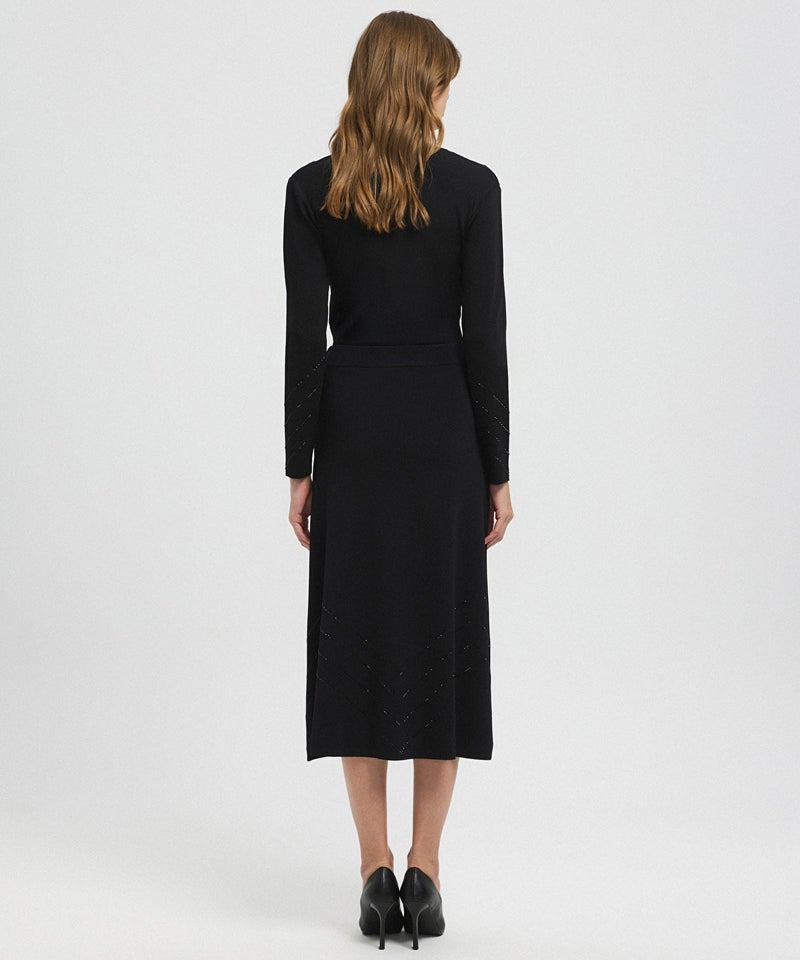 Ipekyol Rhinestone Knit Skirt - Image 3